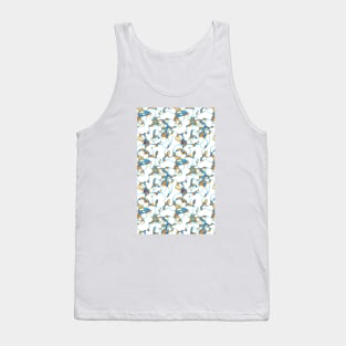 Between Blue Lines design Tank Top